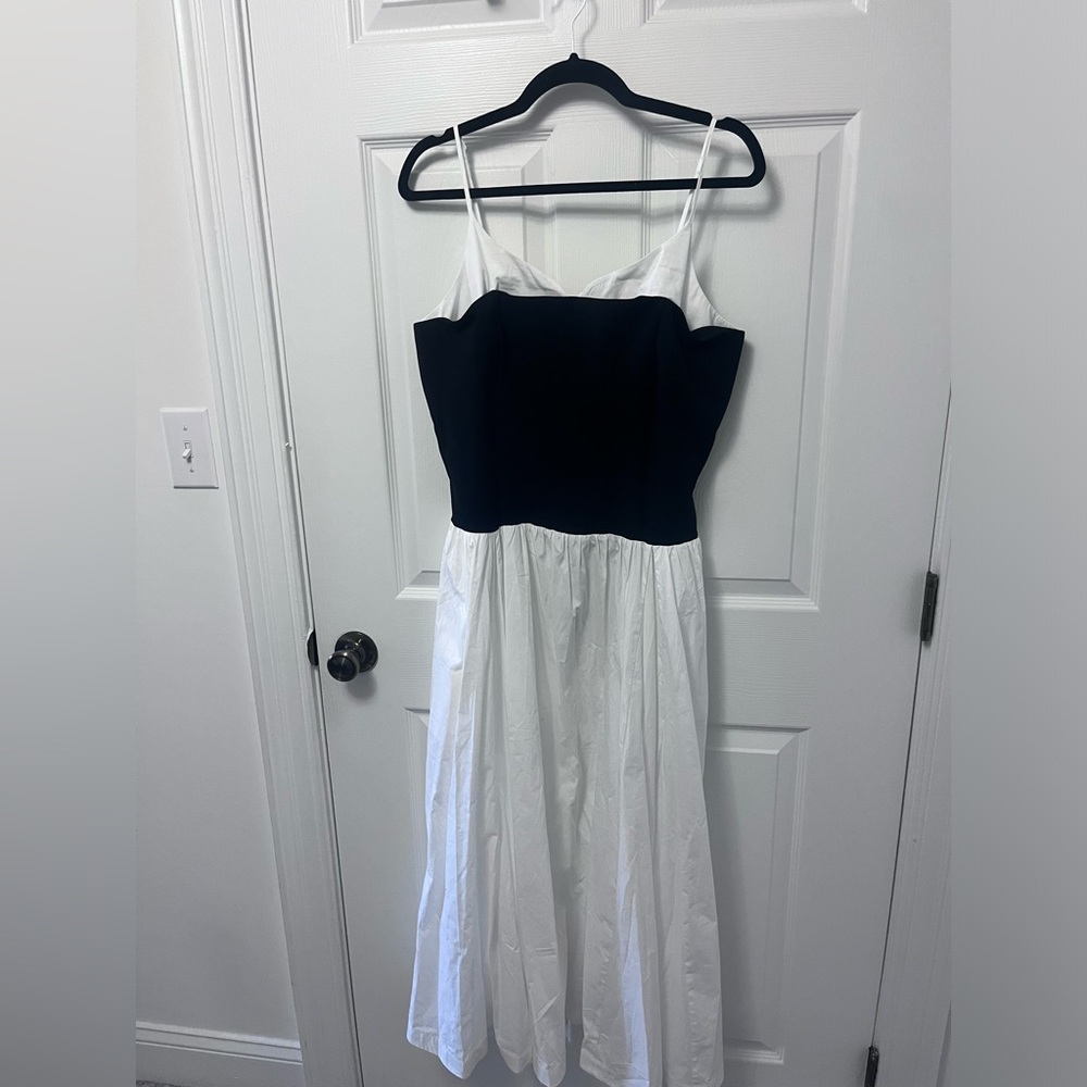 By Anthropologie Twofer Peekaboo Midi Dress - Picture 3 of 8